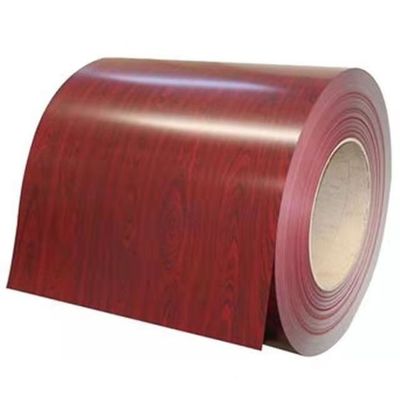 0.40*1250mm Golden Oak Wooden ppgi rolls Multi Gloss 3D Wood Woodlike Printeched PPGI/PPGL