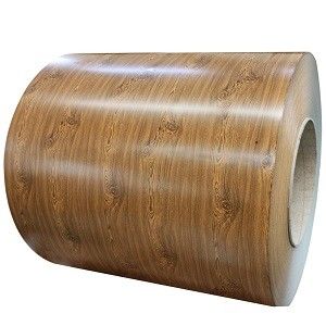 0.40*1250mm Golden Oak Wooden ppgi rolls Multi Gloss 3D Wood Woodlike Printeched PPGI/PPGL