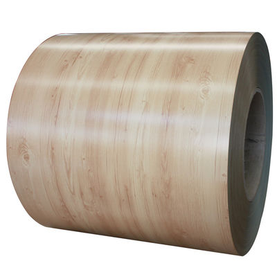 0.40*1250mm Golden Oak Wooden ppgi rolls Multi Gloss 3D Wood Woodlike Printeched PPGI/PPGL